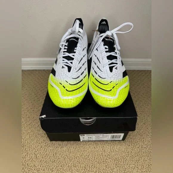 PRICE FIRM Adidas Predator Elite Firm Ground Soccer Cleats (Men’s Size 9) - Picture 3 of 9